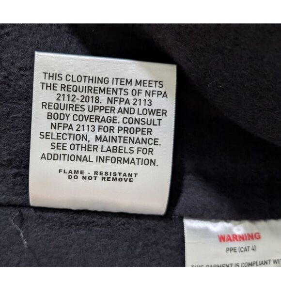 ARIAT Men's CAT 4 FR Canvas Stretch Jacket -Grey NWOT - Picture 16 of 16